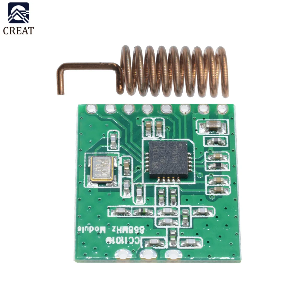 CC1101 Wireless RF Transceiver Board Module 315/433/868/915MHZ M115 Long Distance Transmission Antenna For FSK GFSK ASK OOK MSK