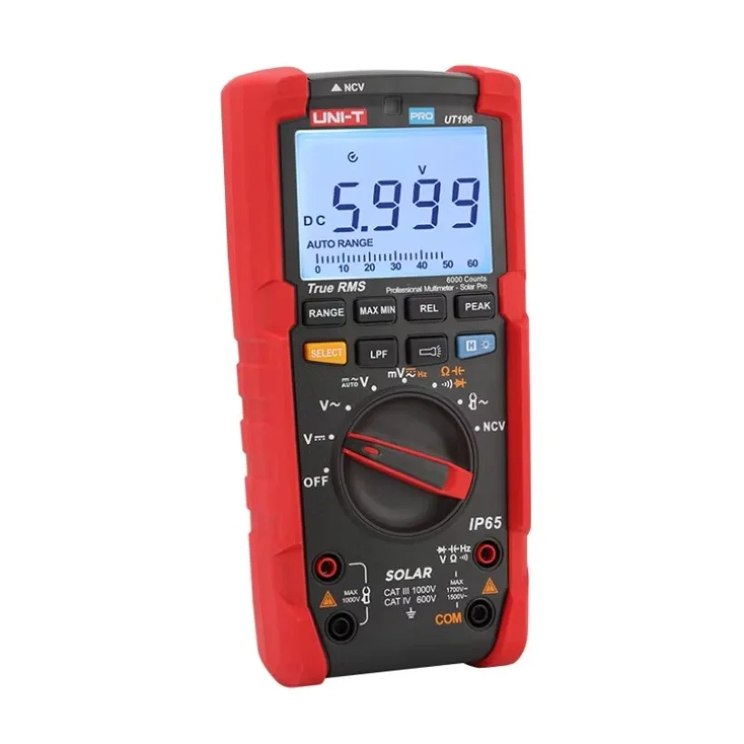 UNI-T UT-196 1700V DC True RMS Digital Professional Multimeter Backlight