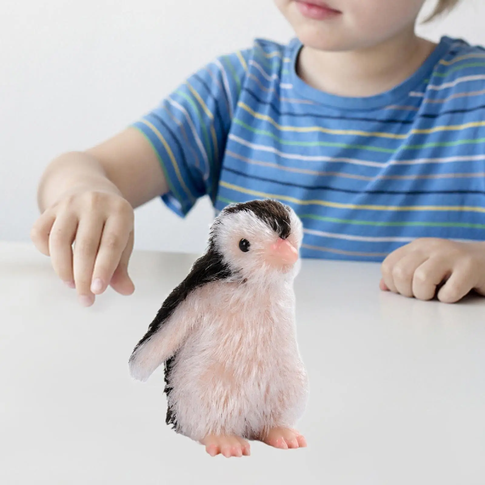 

Silicone Penguin Doll Mini Silicone Penguin for Collectibles Party Ornament