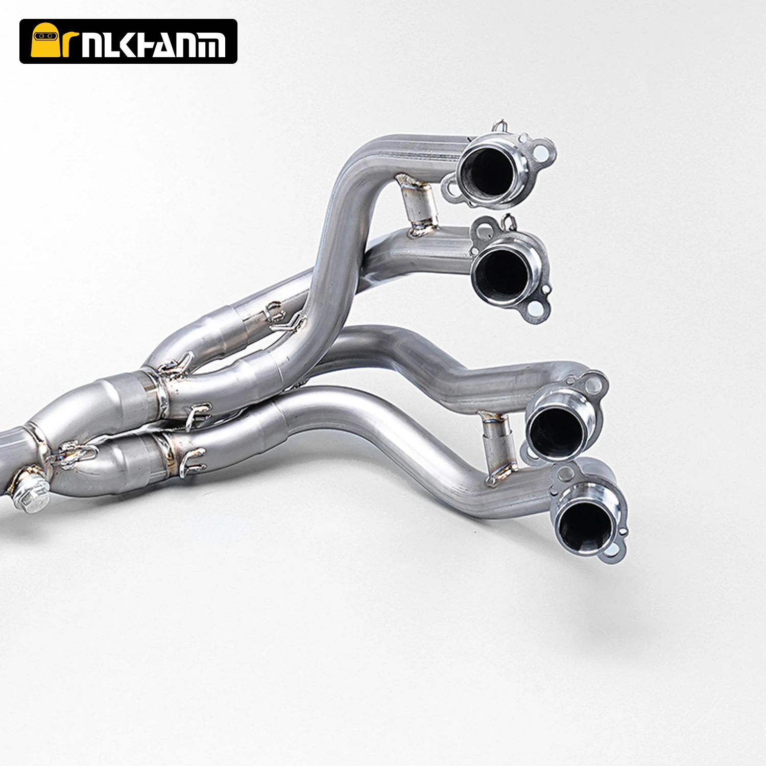 لكاواساكي نينجا ZX-25R ZX25R 2020-2023 Ti. سبيكة نظام كامل الهروب تعديل أنبوب الوصلة الوسطى الأمامية #3