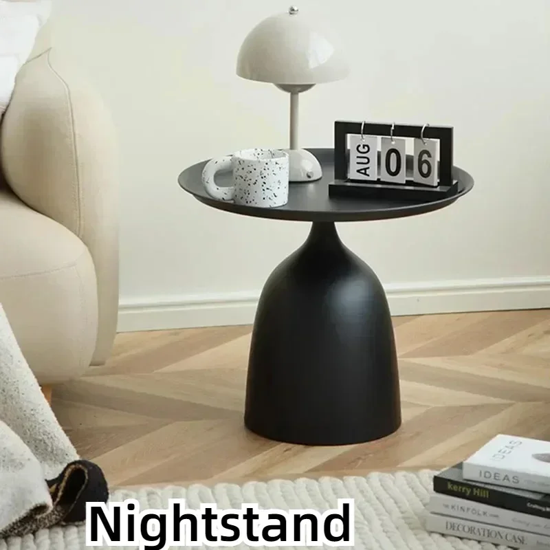 Nightstand Small Bedside Cabinet Mini Table Iron Art Online Celebrity Bedside Table Shelf Table  Chambre Furniture