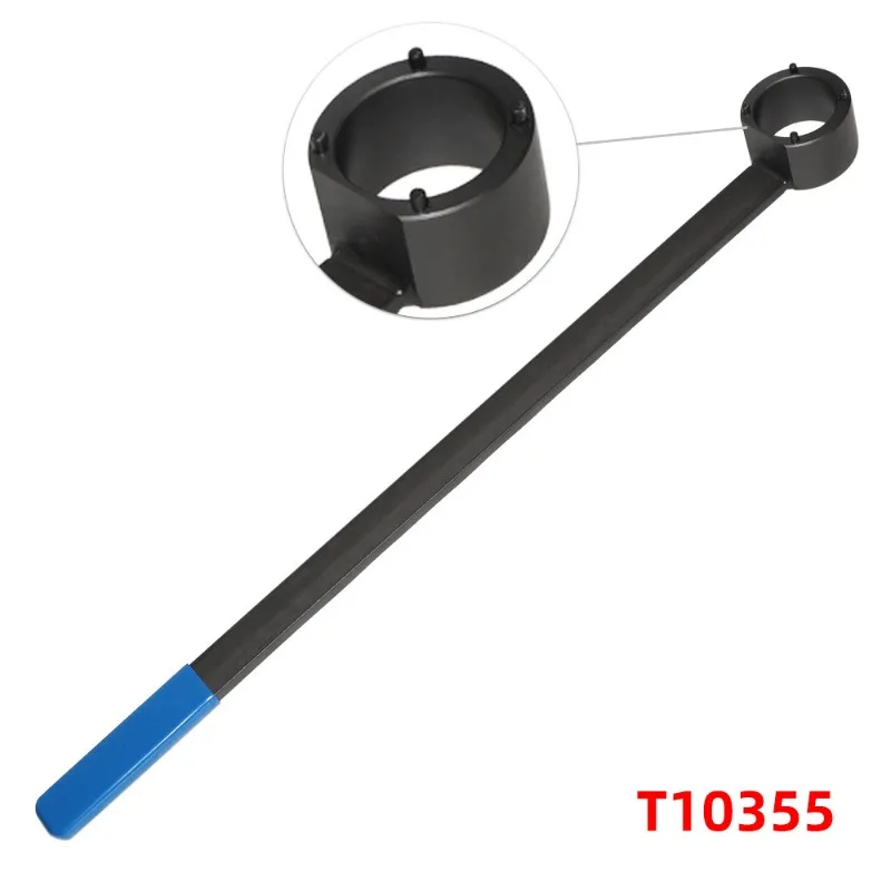 

Suitable for EA888 Engine Crankshaft Belt Disc Fixing Wrench T10355 Shock Absorber Disc Pulley Removal Tool Heightening