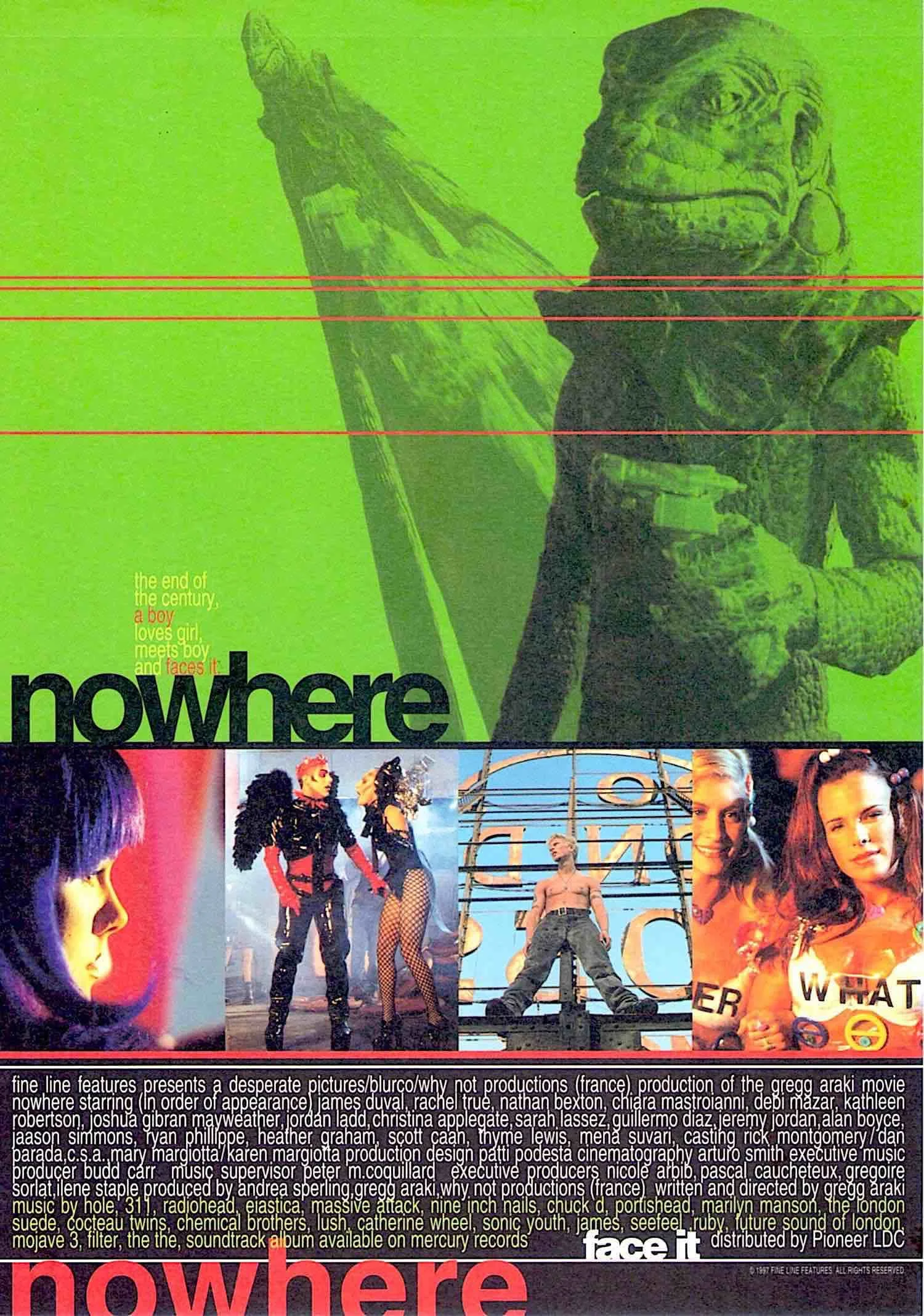 Movie Nowhere (1997) Photo Print Poster Wall Art Rome Decoration