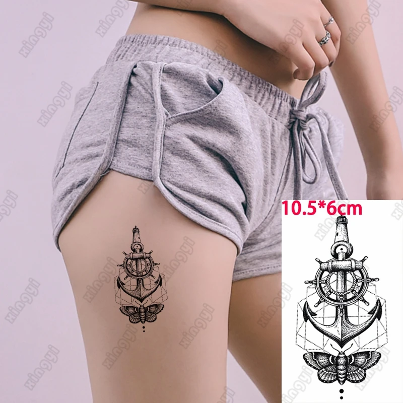 Tatouage Temporaire Étanche pour Hommes et Femmes, Faux hypothécaire oo Autocollant, Petite Taille, Croix de Jésus, Rose, Injecteur de Salle, Corps, Bras, Pied