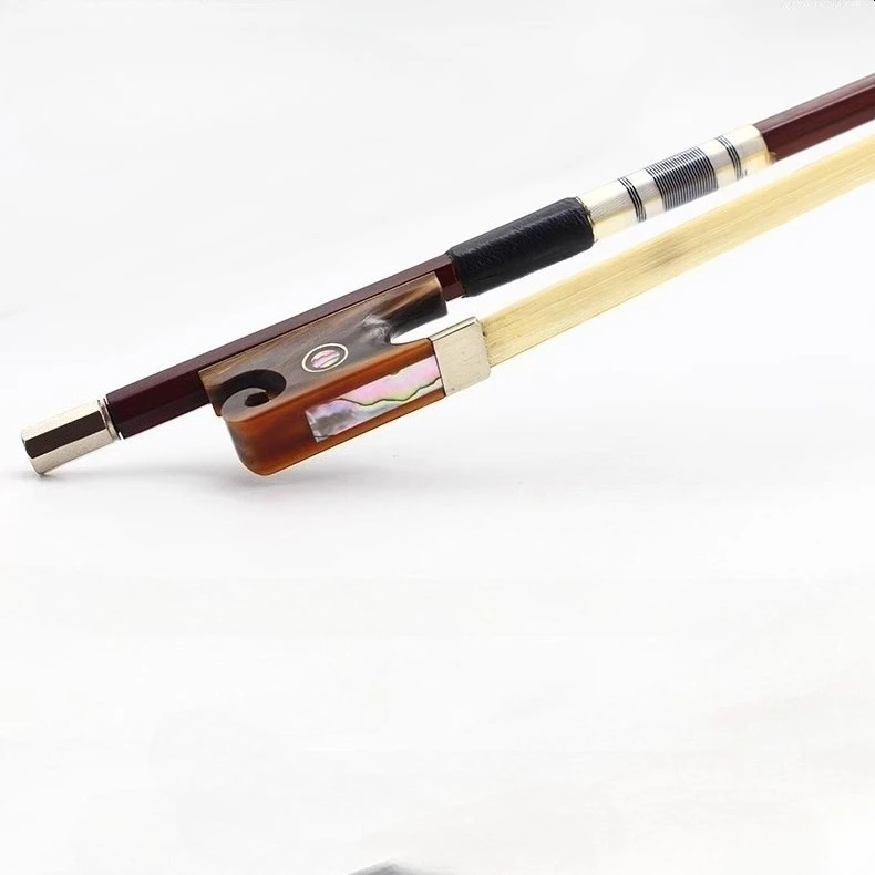 

Hooqu Tongling Handmade 4/4 Viola Cello Ox Horn Bow with Horsehair