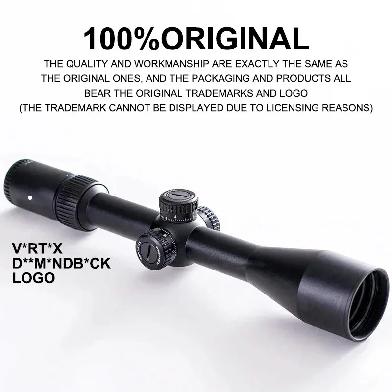الأصلي V * RT * X البصريات D ** M * NDB * CK التكتيكية 6-24X50 الطائرة البؤرية الأولى (FFP) Riflescopes EBR-2C(MRAD) شبكاني 30 مللي متر نطاق الأنبوب