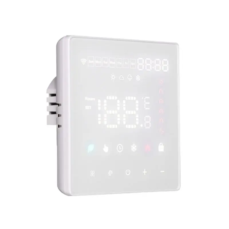 A01E-Tuya Wifi Thermostat Smart Electric Floor Heating Temperature Controller Switch Support APP Remote Alexa Voice Control