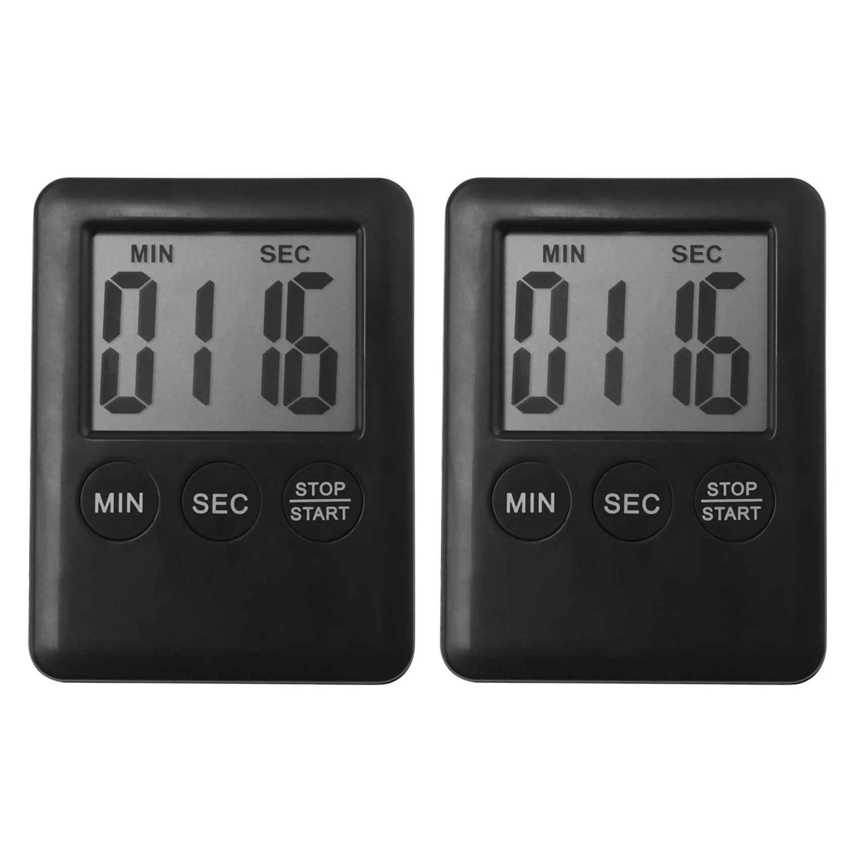 

2X Kitchen Timer, Timer with Egg and Magnet