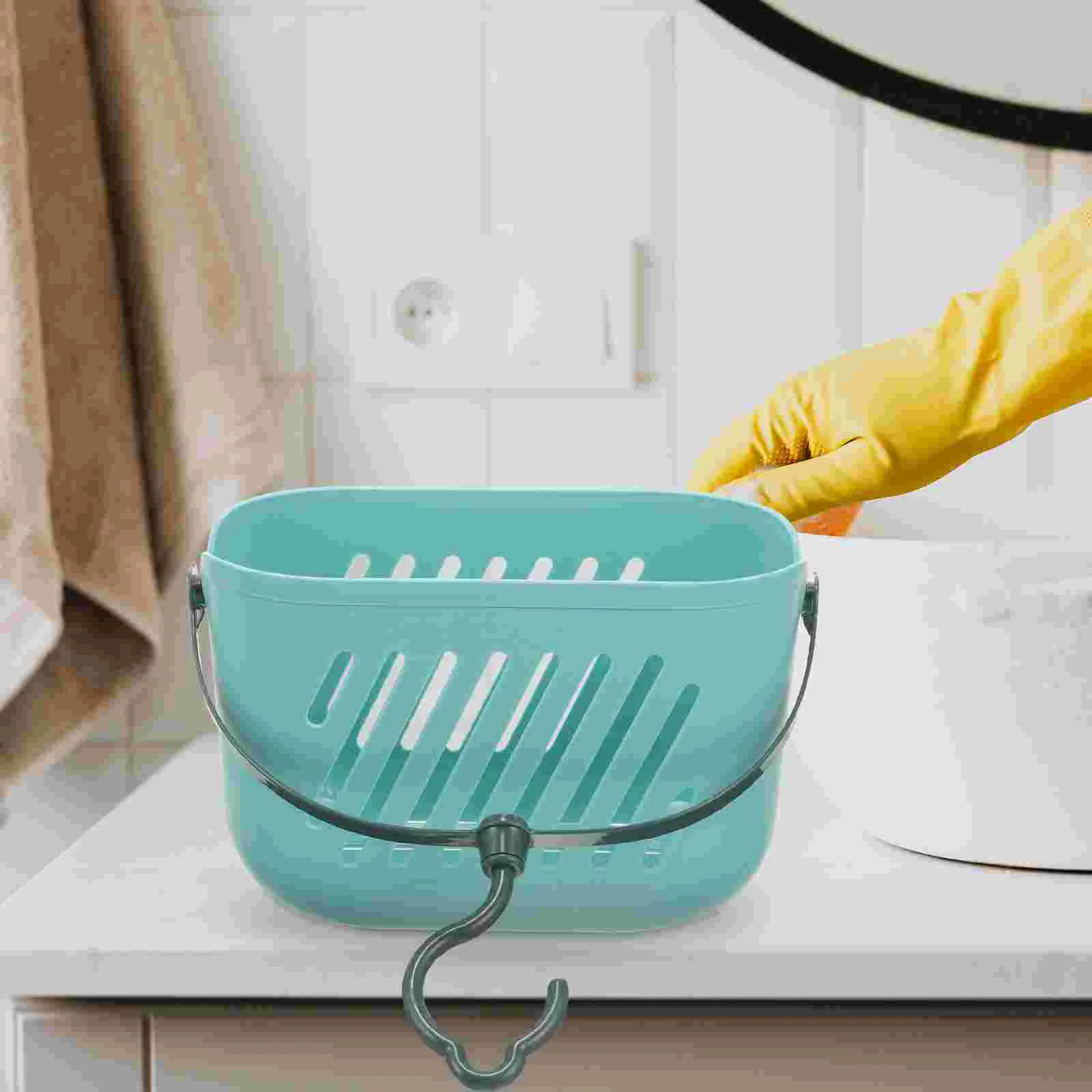 

Bathroom Hand Basket Hanging Net Storage inside Plastic Baskets for Organizing Portable Shower