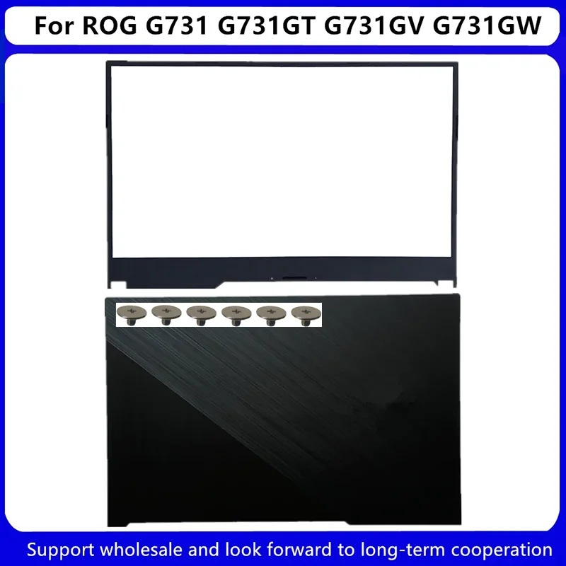 Novo para asus rog g731 g731gt g731gv g731gw portátil lcd de volta caso superior a capa/moldura frontal capa b escudo 13n1-9ba0g11