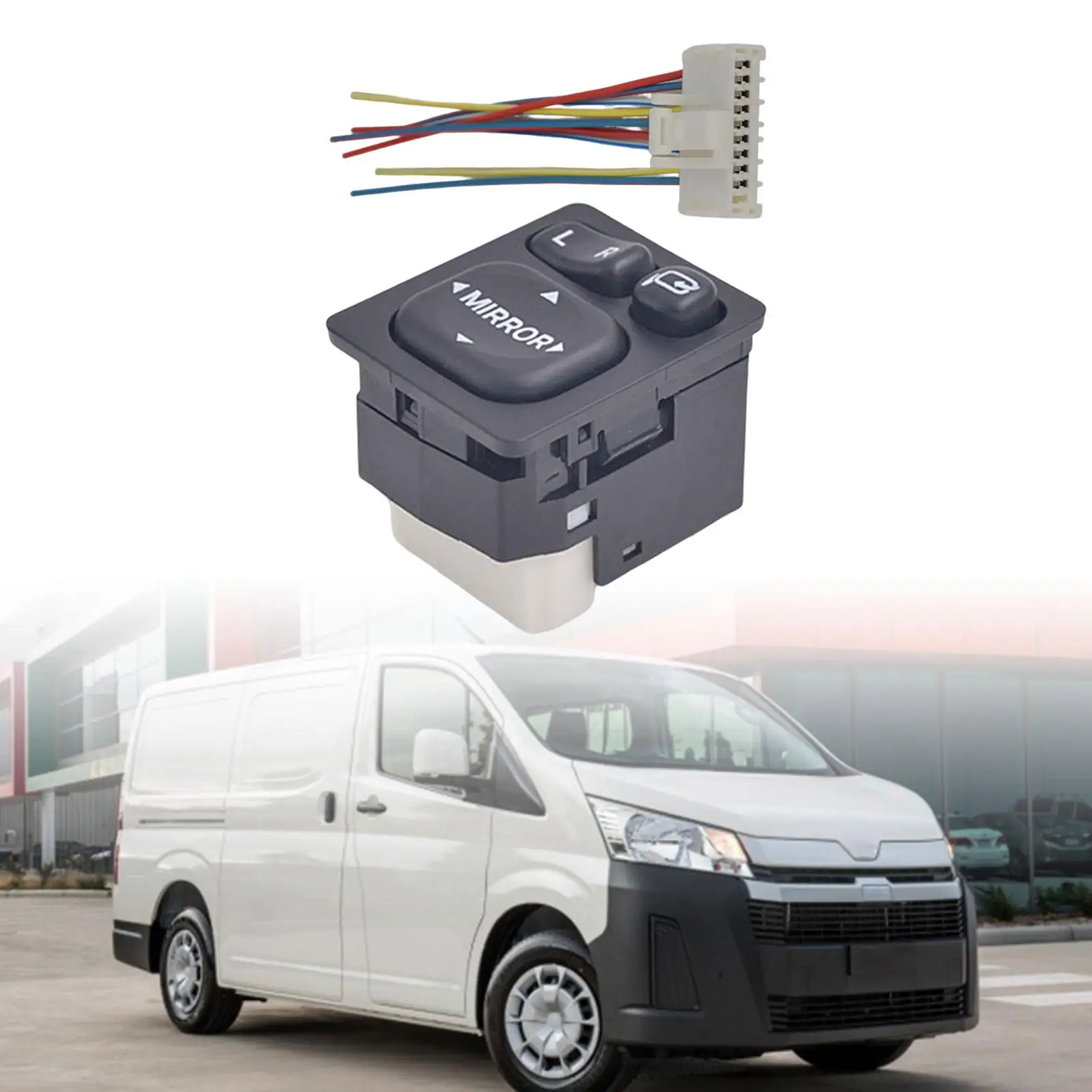 

Переключатель складывания зеркала заднего вида, 84872-52040 для модифицированных Toyota Hiace