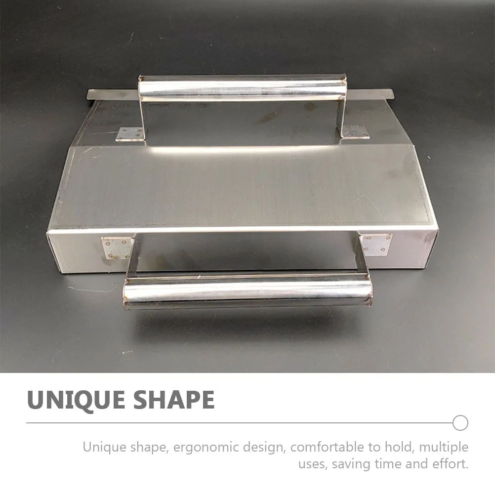 Stainless Steel Concrete Trowel Wall Plastering Tool Durable Drywall Skimming Cement Finishing Tool High Strength Crack