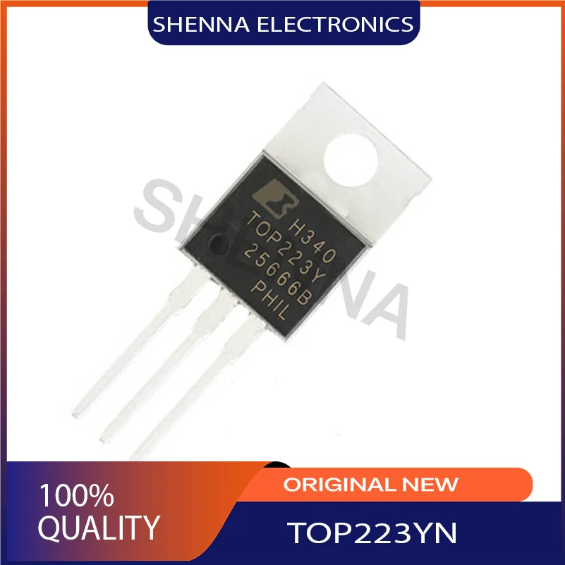 5PCS/Lot  TOP223YN  Marking Code TOP223Y Package Specifications  TO-220 1.1A Switching Regulator Chip IC