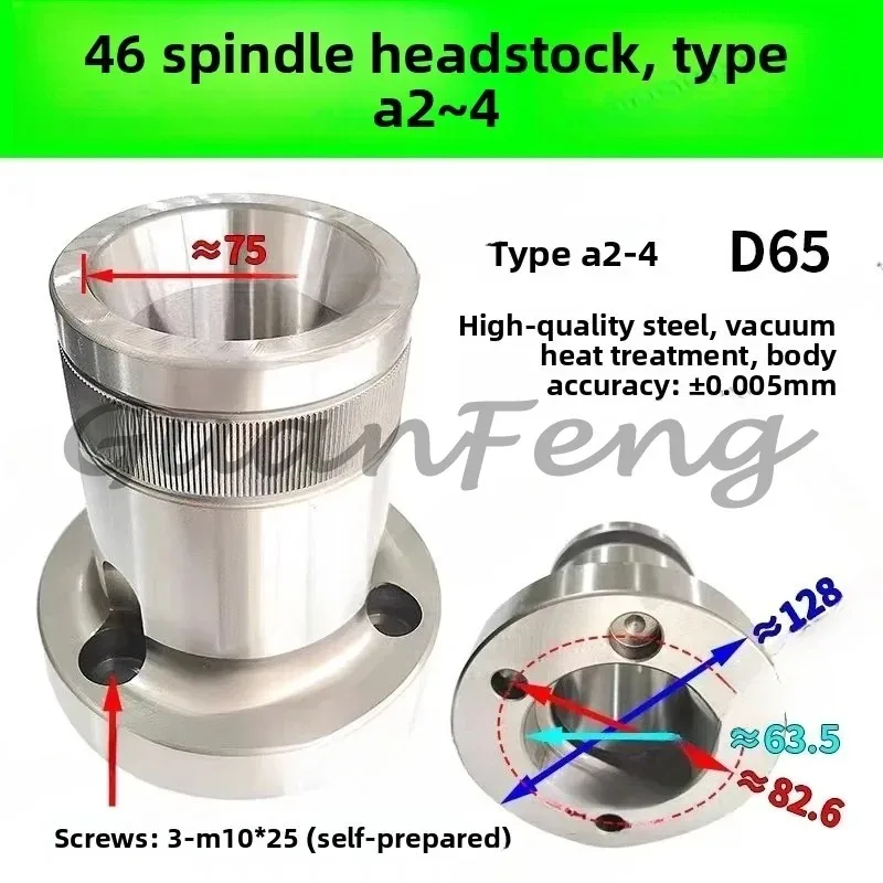 

36/42/46 Model, High Precision CNC Lathe Chuck, Back Pull Chuck