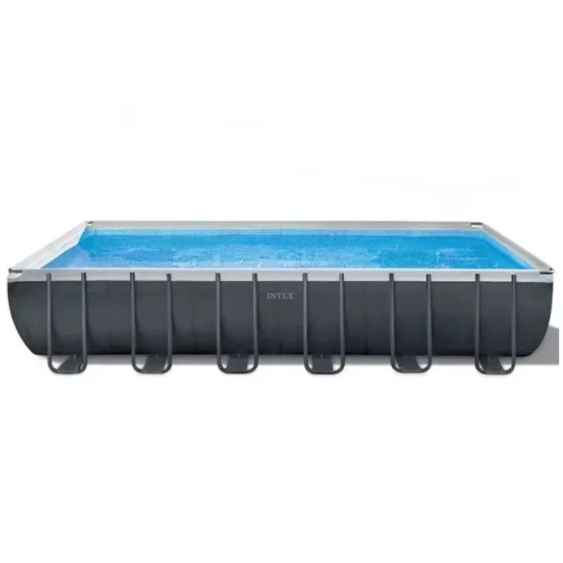 

7,3-метровый бассейн со стальной рамой Ultra XTR, бассейн в рамке для заднего двора, бассейн для лужайки 24 фута 26364