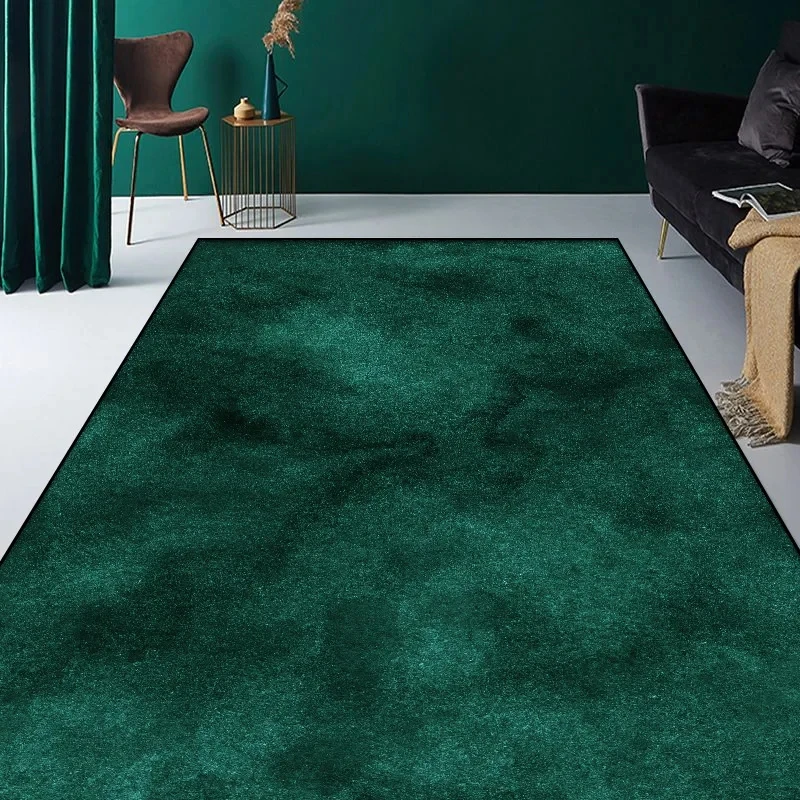 Modern Light Luxury Carpets for Living Room Large Area Green Carpet Hall Sofa Cloakroom Floor Mat Rooms Doorway Bedside Soft Rug