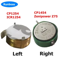 New Headset Battery for Sennheiser Momentum True Wireless 1/2/3/MTW/M3IETW/M3AEBT With Solder Feet CP1254 70mAh CP1454 85mAh