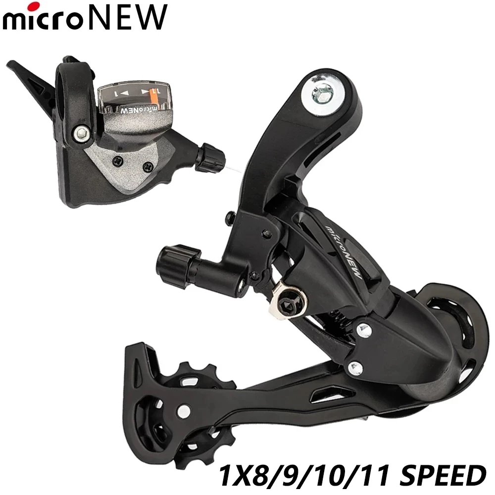 

MTB Bicycle Shifter Rear Derailleur Groupset 1X8 1X9 1X10 1X11 Speed Shift Lever Trigger Mountain Bike Kit Fit For 52T Cassette