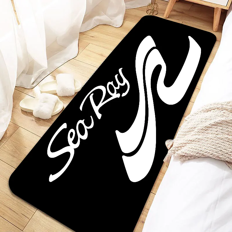 Sea Ray logo Door Mat Entrance Non-slip Doormat Washable Kitchen Carpet Living Room Hallway Rugs Bathroom Bath Door Mats