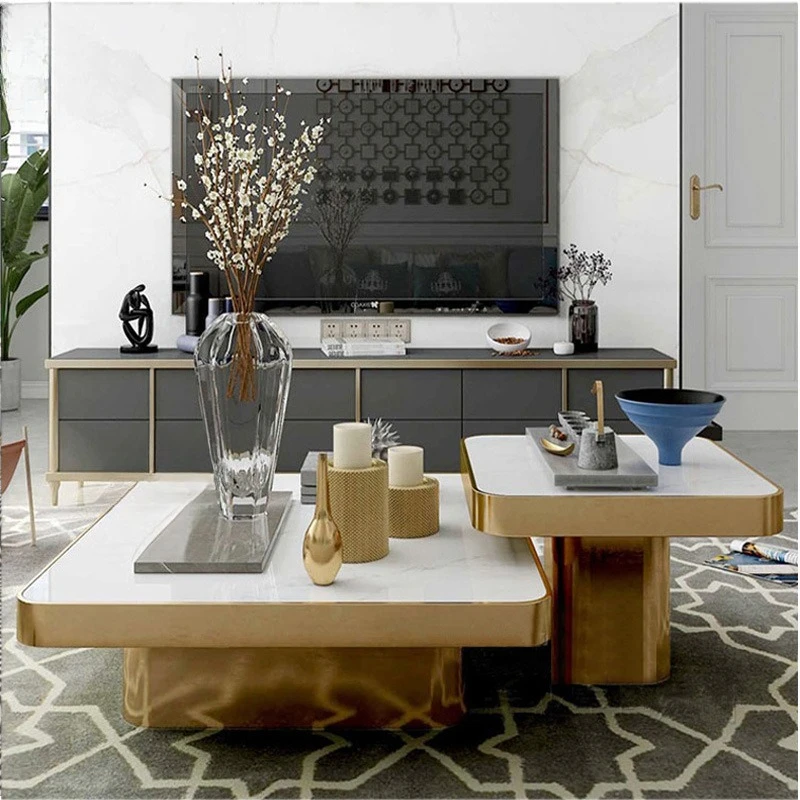 طاولة قهوة، فاخرة خفيفة، حديثة، بسيطة، مربعة، راقية، فنية، إيطالية