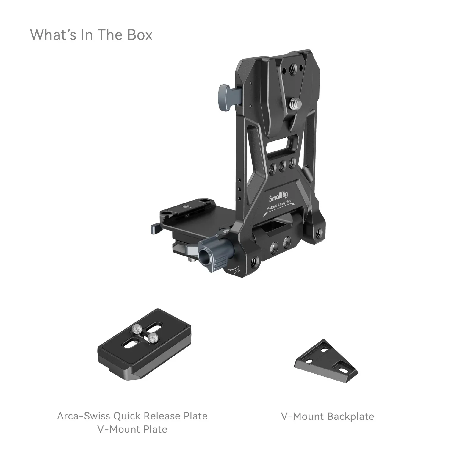 SmallRig コンパクト V マウント バッテリー取り付けシステム マウント