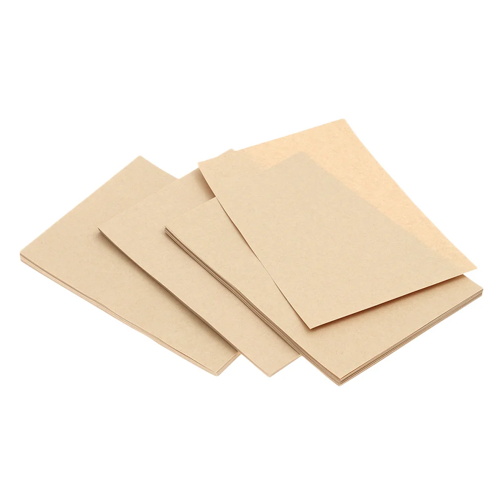 200Pcs Strong Heavy Duty Kraft Paper Durable Art Craft Paper for Drawing Painting Handmade DIY 's Student Use