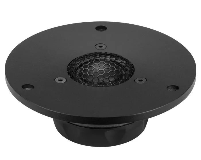 1 Pieces Original HiVi Q3/Q3B/Q4B 4\'\' Hi-end Home Audio DIY Black Fabric Dome Tweeter Speaker Driver 6ohm/15W RMS Panel=D116mm