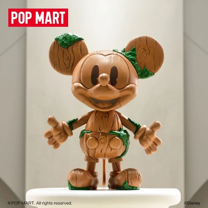 POP MART Anniversary Mickey Curiosity Boundless Series Blind Box Kawaii Action Figure Toy Collectible Surprise Model Mystery Box