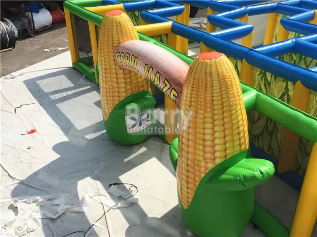 

Cheap Large Outdoor Infla Maze Game Infla Labyrinth for Adults Commercial Event Party Rental Use