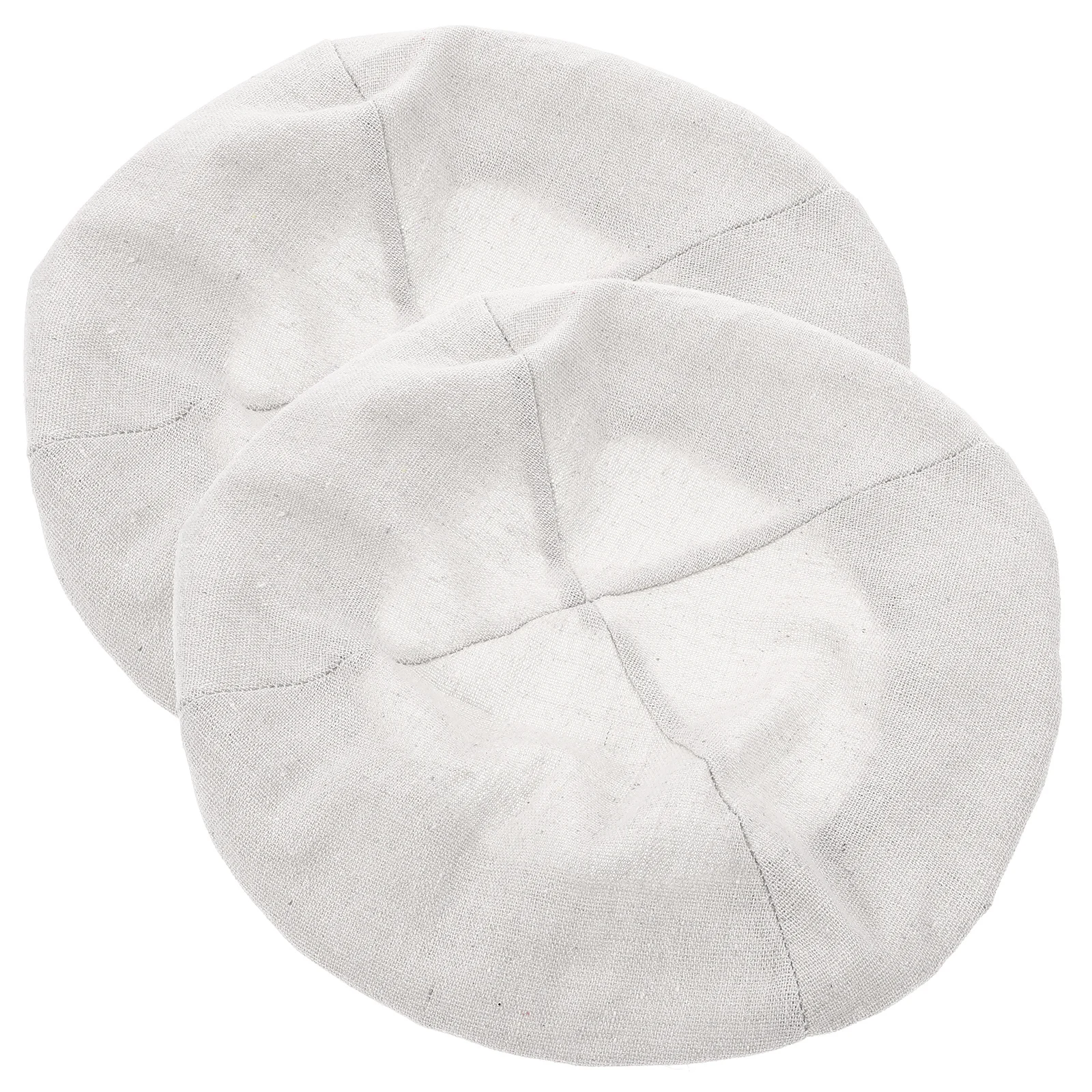 Cesta de pan, cubierta de tela a prueba de masa, fermentación de masa fermentación, revestimiento de cesta para hornear, herramienta de cocina, herramientas de fabricación de repostería, 2 uds.