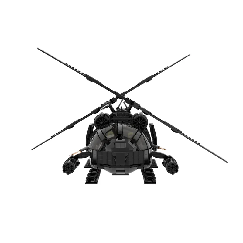 ミリタリーモデル Moc ビルディングレンガ Arctokopter 戦闘機モデル構築技術モジュラーブロッククリスマス DIY おもちゃホリデーギフト