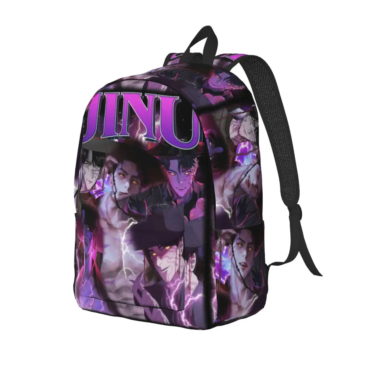 JINU Saja Boys Kpop Demon Hunters Backpack Teen Big Backpacks Polyester Funny School Bags Travel Designer Rucksack