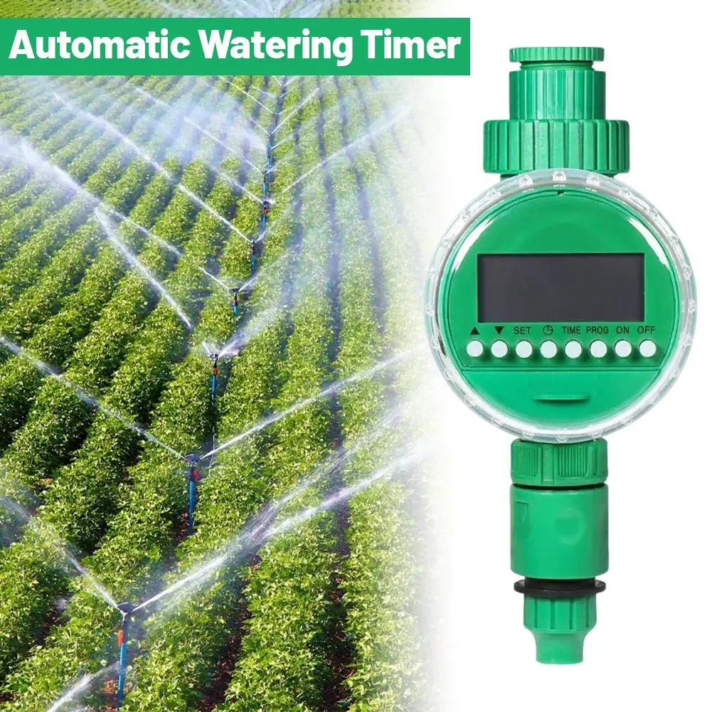 Automatic Garden Water Timer Easy Operation Irrigation Controller IP67 Waterproof Hose Timer for Outdoor Faucet Lawn Watering