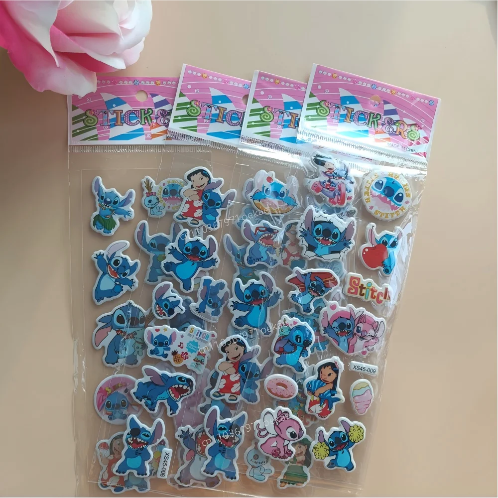 24 ชิ้นดิสนีย์ซีรีส์สติ๊กเกอร์สติทช์แล็ปท็อปโทรศัพท์ที่สมบูรณ์แบบขวดน้ำไดอารี่สเก็ตบอร์ดของขวัญวันหยุดสติ๊กเกอร์สนุก