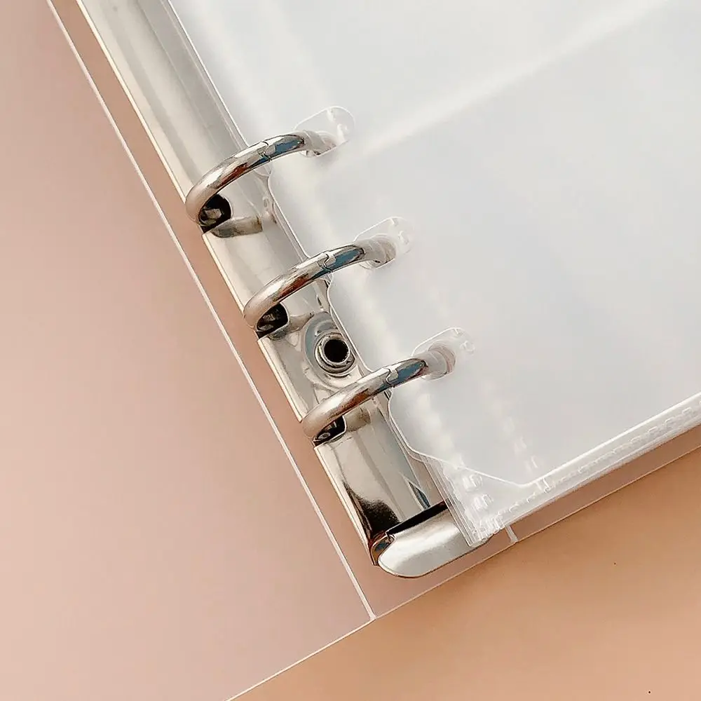 10 Stück A4 A5 A6 A7 Notizbuch-Trennblätter Matte Bürozubehörteile Innere Papiertrenner PP Universal Ordner Organizer Trennwände – Detail 4