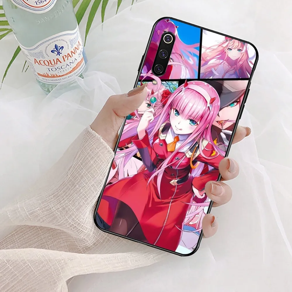 Zero Two Darling in the FranXX Anime Phone Case For Xiaomi Mi 5X 8 9 10 11 12 lite pro 10T PocoX3pro PocoM3 Note 10 pro lite