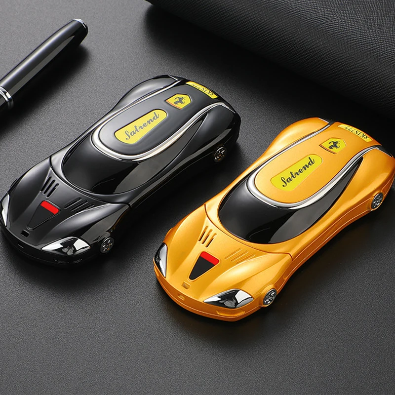 Mini personalized sports car small mobile phone card children's mobile phone elementary school student V7  4.0-inch mobile phone