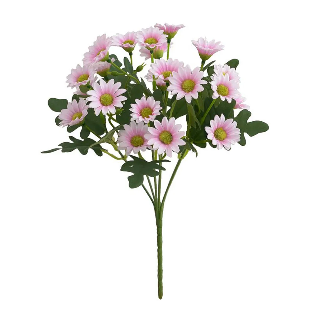Fake Flowers Artificial Flower Plastic Flowers Wedding Wild Flower Garden Home Decor In Outdoor Plants Bouquet