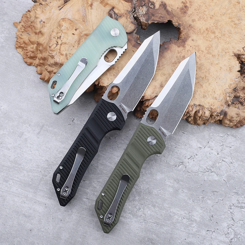 

Складной нож из стали 9Cr18MoV с рукоятью G10 для охоты, самообороны, кемпинга, туризма, выживания, портативный инструмент для резки и работы на природе