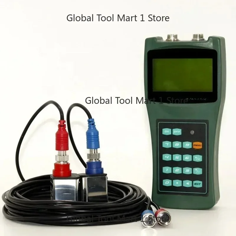 Handhold por     ultrasonic digital flow milk meters RS232 flow meters