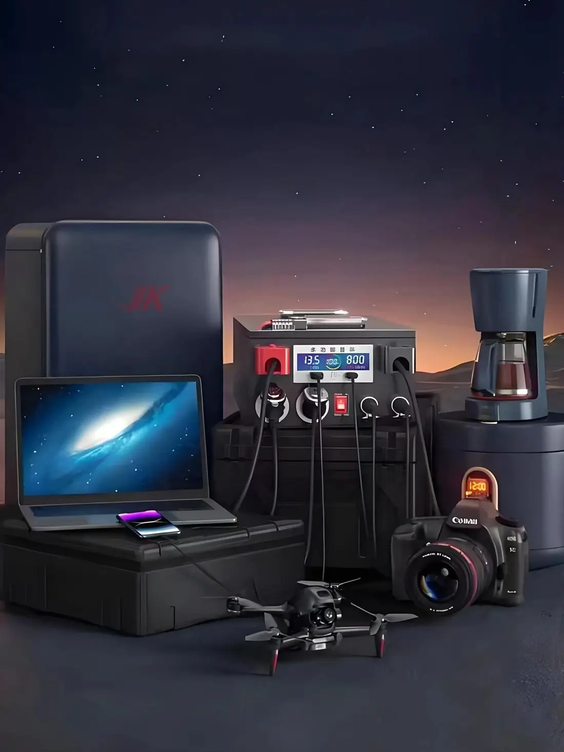 Camping RV barco de pesca energía al aire libre LiFePO4 batería 24V 24V 24V 1000Ah batería recargable de ciclo profundo multifuncional