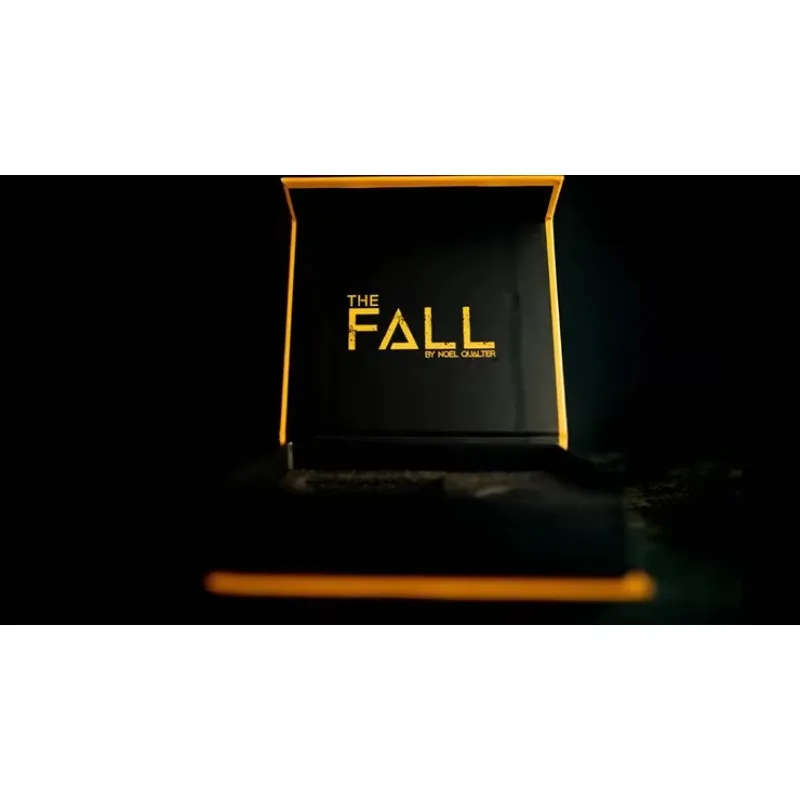 

Картка с трюком The Fall By Noel Qualter, магические иллюзии крупным планом, карты с фокусами и сквозным окном, реквизит для удивительного визуального проникновения