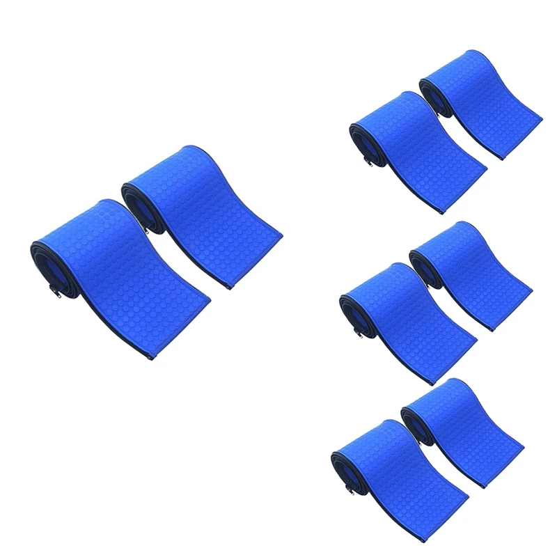 

NEW-2 Pack Anti-Slip Pool Handrail Covers With Zippers, Swimming Pool Accessories Hand Rail Cover Grip