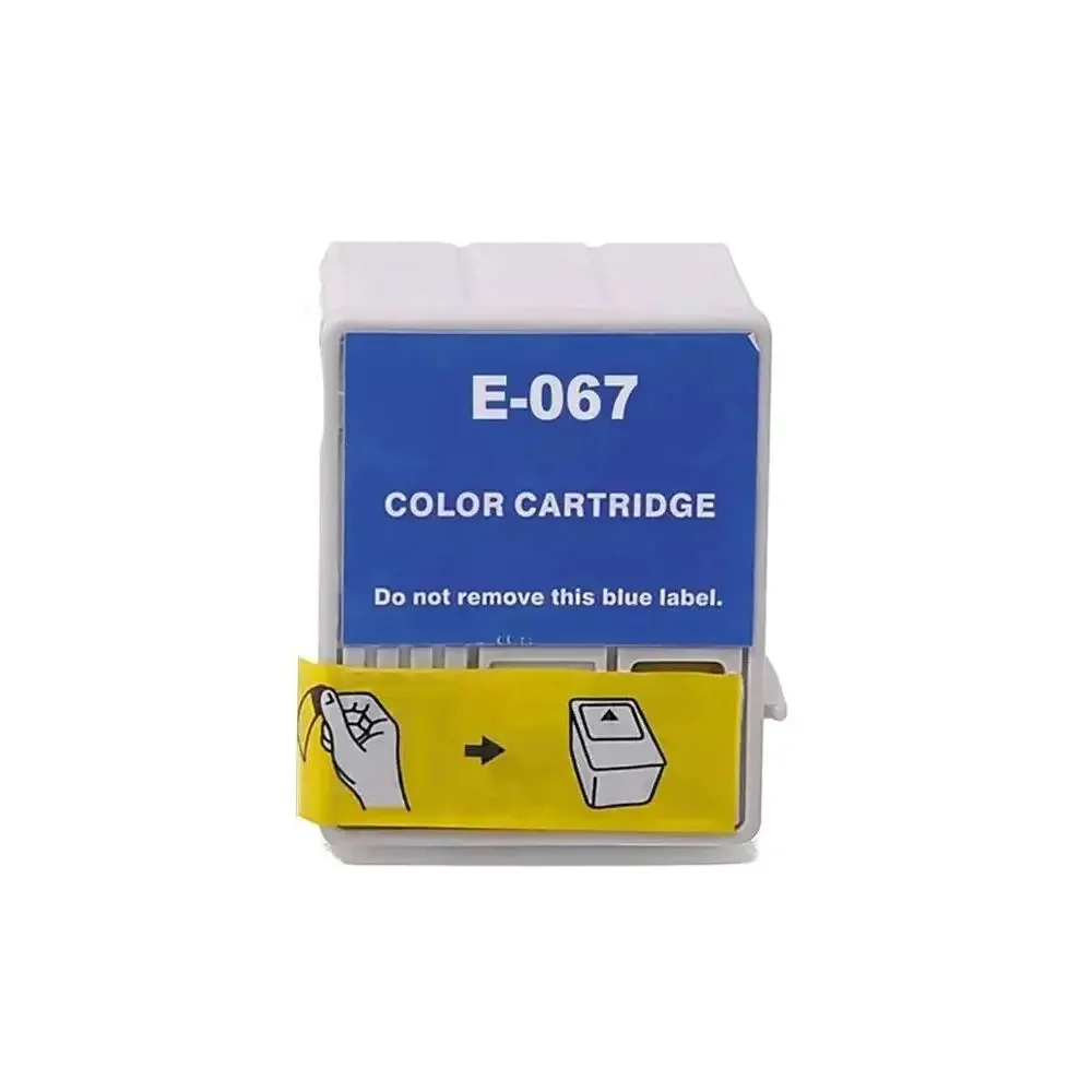 T066 T067 Premium Color Compatible Inkjet Ink Cartridge for Epson Stylus C48 Printer