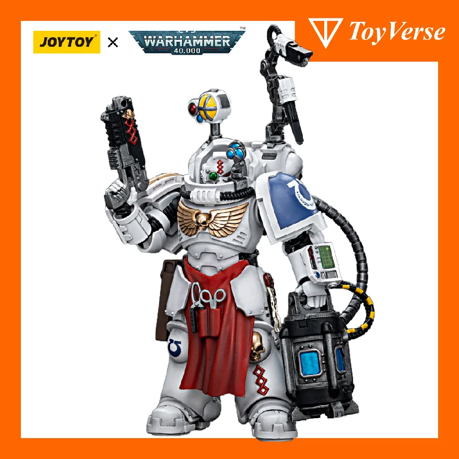 

TOYVERSE JOYTOY Warhammer 40k 1/18 Action Figures Uitramarines Apothecary Biologis Anime Figure