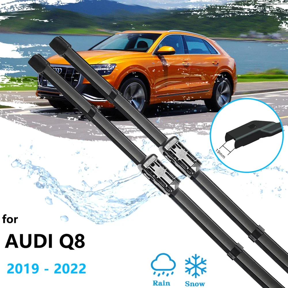 For Audi Q8 2019 2020 2021 2022 26 20 Hatchback Auto Accessories Car Window Windscreen Windshield Wipers Blade Brushes Rubber