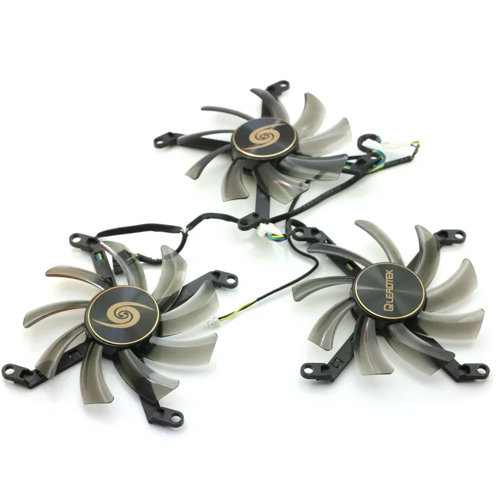 3pcs/Lot T129215SU 12V 0.50AMP VGA Fan For LEADTEK RTX2070S 2080 2080S 2080ti WinFast Graphics Card Cooling Fan 4Wire 4Pin
