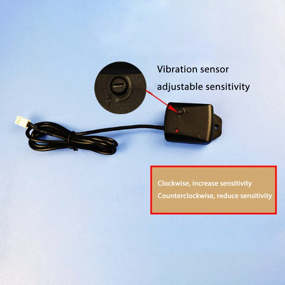 Dispositivo geral do alarme do sensor da vibração da indução da vibração do carro da motocicleta anti-roubo