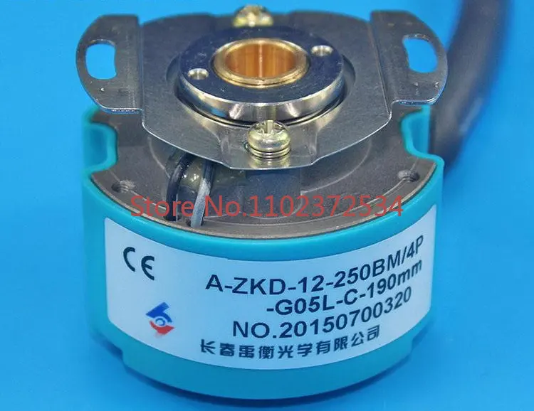 Servo motor incremental photoelectric rotary encoder A-ZKD-12-250BM/4P-G05L-C