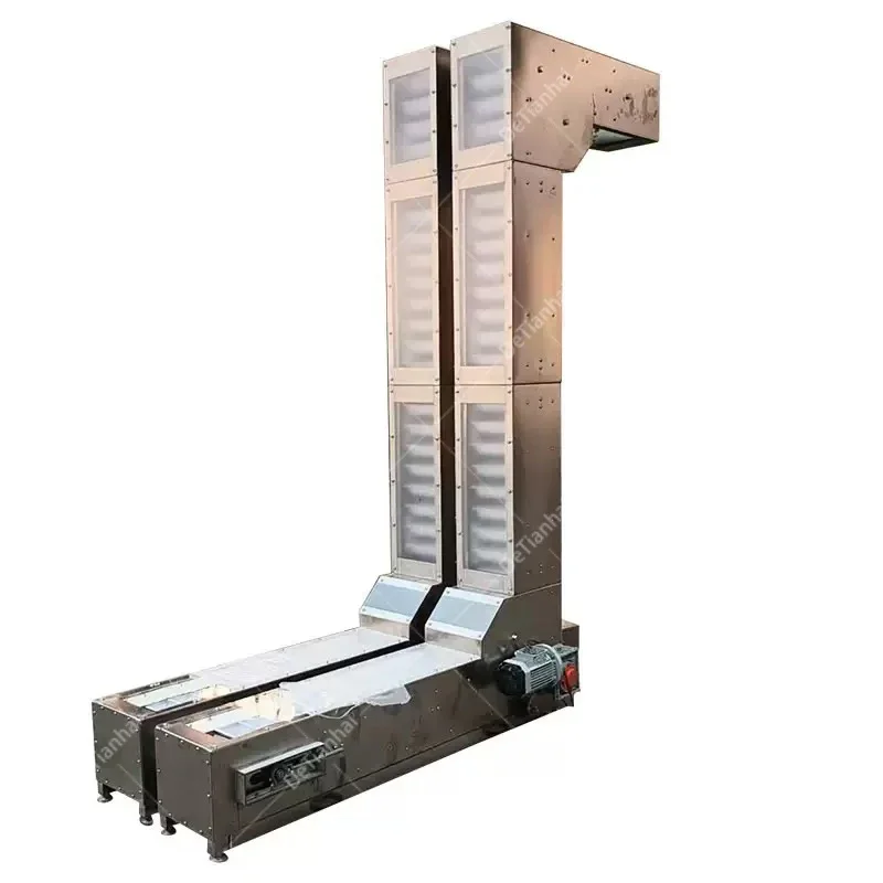 Stainless Steel Adjustable Bucket Elevator Machine for Bulk Material Handling Equipment New Customized Cheap Price